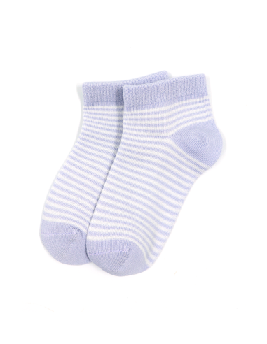 CALZINI CORTI BAMBINI IN BAMBU "BASIC STRIPE"