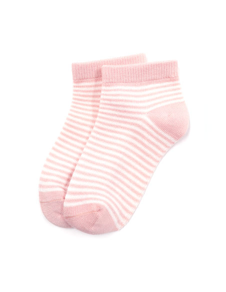 CALZINI CORTI BAMBINI IN BAMBU "BASIC STRIPE"