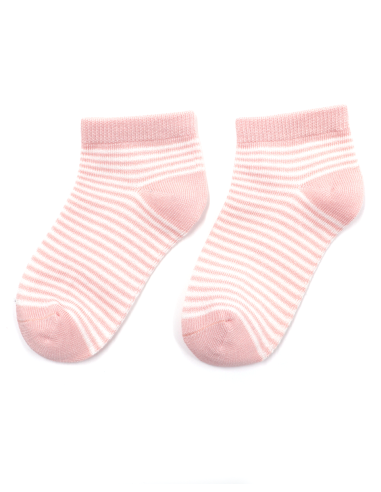 CALZINI CORTI BAMBINI IN BAMBU "BASIC STRIPE"
