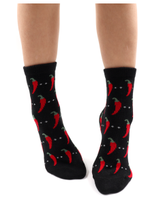 CALZINI BAMBINI IN BAMBU "PEPERONCINO" 2