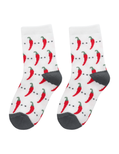 CALZINI BAMBINI IN BAMBU "PEPERONCINO" 2