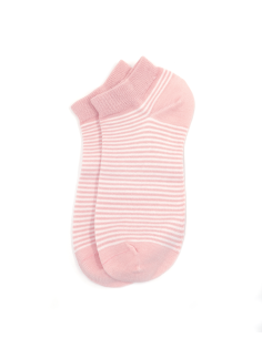 CALZINI CORTI IN BAMBU "BASIC STRIPE"