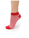 CALZINI CORTI IN BAMBU "BASIC STRIPE"