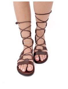 SANDALO CAPRESE  DONNA IN PELLE E CUOIO "DIANA" 2