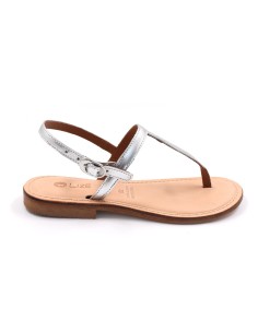SANDALO CAPRESE INFRADITO DONNA IN PELLE E CUOIO "ERA" 2