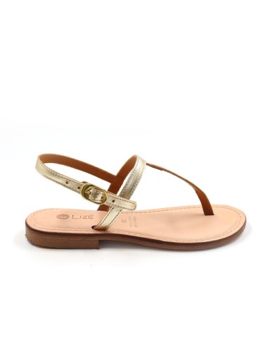 SANDALO CAPRESE INFRADITO DONNA IN PELLE E CUOIO "ERA"