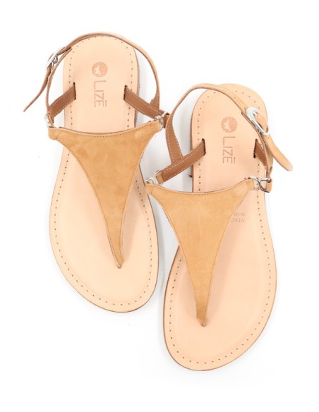 INFRADITO CAPRESE DONNA IN PELLE E CUOIO "VENERE"