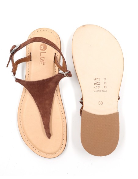 INFRADITO CAPRESE DONNA IN PELLE E CUOIO "VENERE"