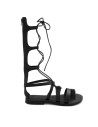 SANDALO CAPRESE DONNA IN PELLE E CUOIO "ARES"