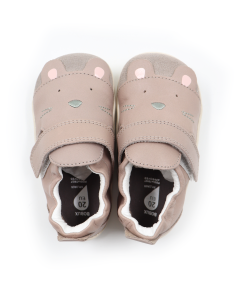 SCARPINE PRIMI PASSI BOBUX XPLORER CRITTERS IN PELLE - TOPOLINO