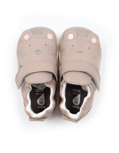 SCARPINE PRIMI PASSI BOBUX XPLORER CRITTERS IN PELLE - TOPOLINO