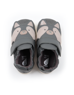 SCARPINE PRIMI PASSI BOBUX XPLORER CRITTERS IN PELLE - PROCIONE