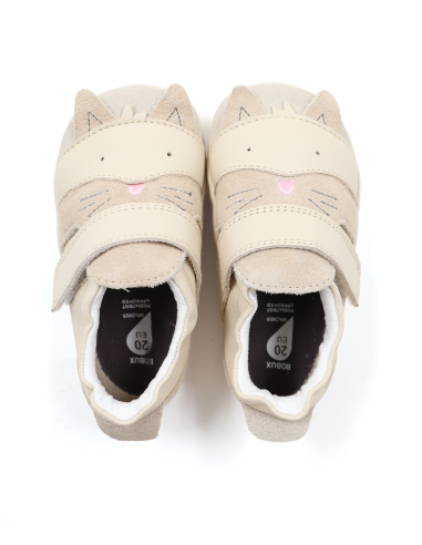 SCARPINE PRIMI PASSI BOBUX XPLORER CRITTERS IN PELLE - LINCE