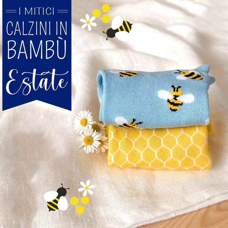 calzini in bamb&ugrave; liz&egrave;