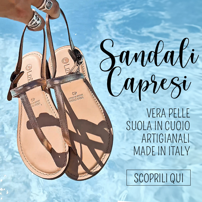 Sandali capresi perfetti per l'estate