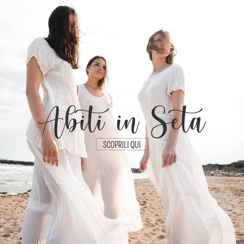 Abiti in pura seta per l'estate