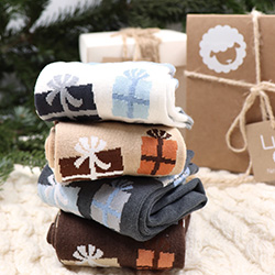 CALZINI IN BAMBU' NATALE